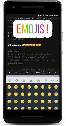 RGB Animated Backlit Mechanical Keyboard   Emojis скриншот 4