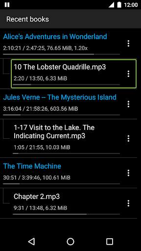 Simple Audiobook Player screenshot 5