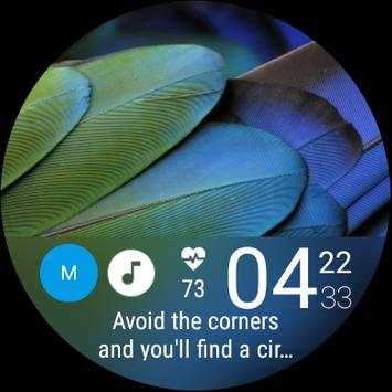 Wear Wallpaper Watch Face скриншот 8
