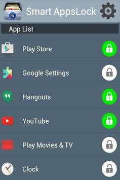 Smart AppsLock screenshot 4