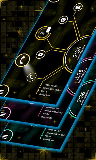 Curve Hi-tech Launcher 2021 Pro - Next Generation screenshot 1