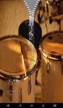 Music Zipper Lock Screen screenshot 15