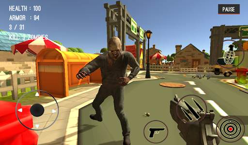 Zombie Killing City Shooting Trigger Strike screenshot 8