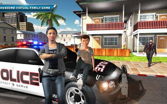 Real Virtual Family Working Mother Game 2018 screenshot 6