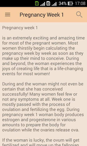 Pregnancy week by week. Children. Period tracker screenshot 4