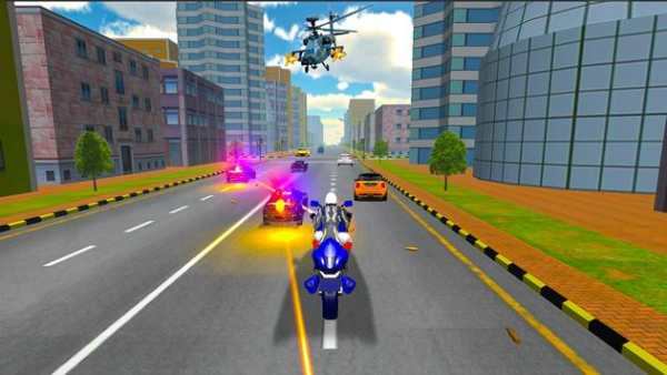 Bicicleta Policía Persecución screenshot 5