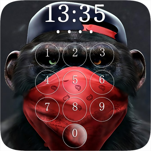 Monkey Lock Screen &amp; Wallpaper icon