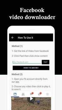 Facebook Video Downloader 2018 screenshot 5