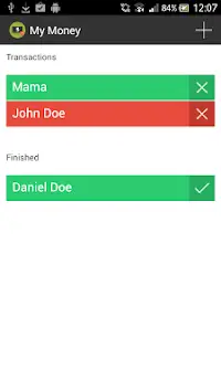 MyMoney screenshot 1