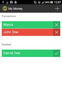MyMoney screenshot 1