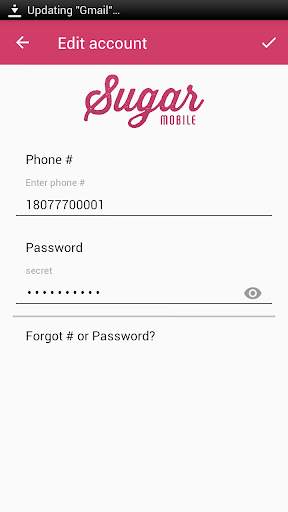 Sugar Mobile Talk & Text App screenshot 4