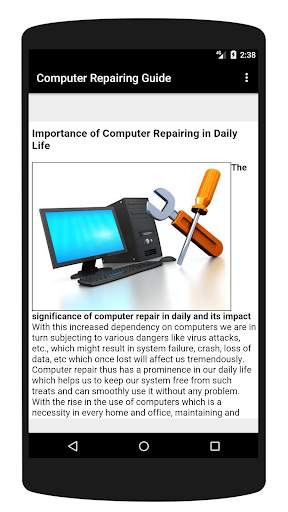 Computer Repairing Guide screenshot 1