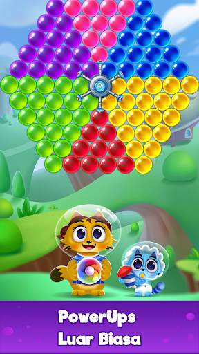 Game Kucing: Bubble Shooter 3D screenshot 4