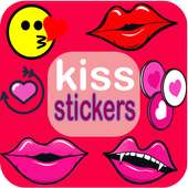 kiss stickers logo