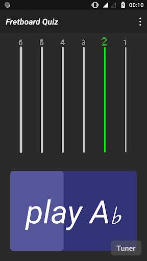 Guitar Fretboard Quiz & Tuner screenshot 1