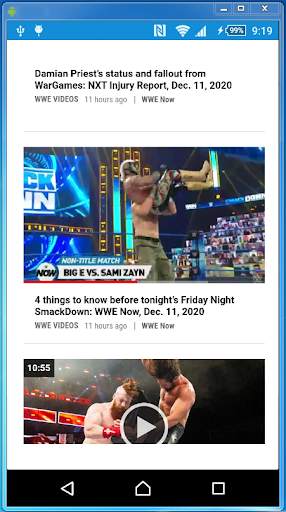 Wwe Videos App screenshot 3
