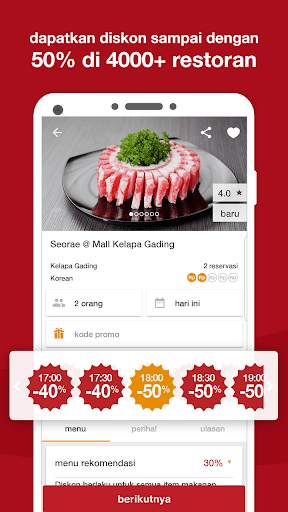 eatigo –  reservasi restoran dengan diskon screenshot 2