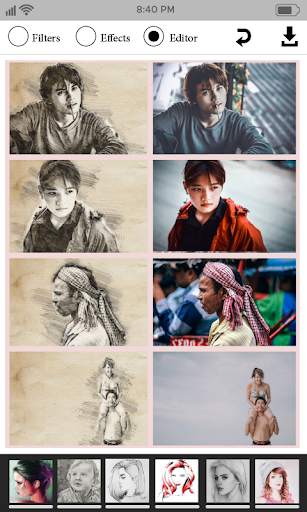 Photo Sketch Maker - Pencil Sketch Photo Editor screenshot 1