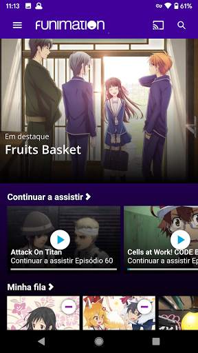 Funimation screenshot 3