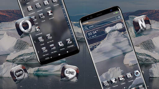 Iceberg Launcher Theme screenshot 3
