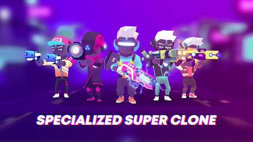 Super Clone: cyberpunk roguelike action screenshot 4