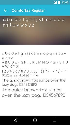 Clean Fonts for FlipFont screenshot 6