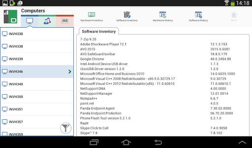 NetSupport DNA Console screenshot 7