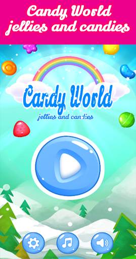 Candy World jellies and candie screenshot 2