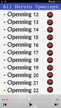 All Naruto Openings Offline screenshot 3