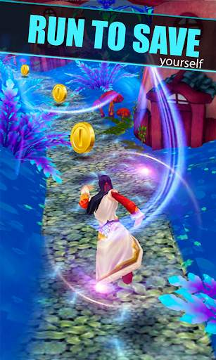 Princess Run Royal Street Chase - Gold Run Game screenshot 2