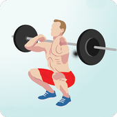 Gym Workout exercises icon