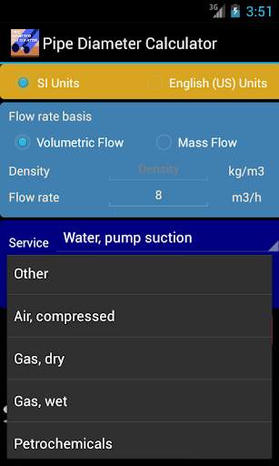 Pipe Diameter Calculator Free screenshot 5