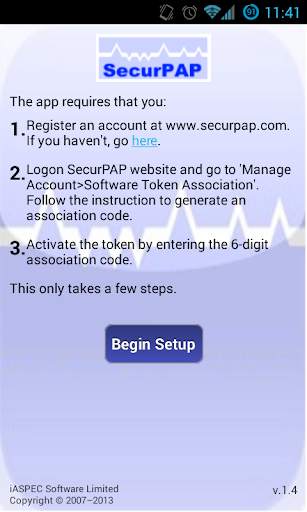 SecurPAP Mobile Token screenshot 2