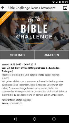 ICF Bern screenshot 5