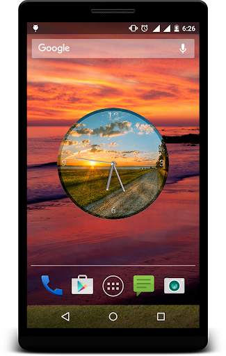 Nature Clock Live Wallpaper screenshot 7