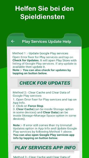 Play Services Update Services screenshot 4