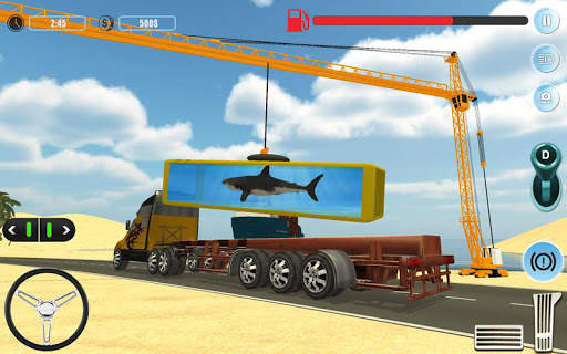Sea Animals Transport Truck Simulator screenshot 2