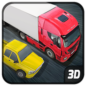highway traffic sim racer icon