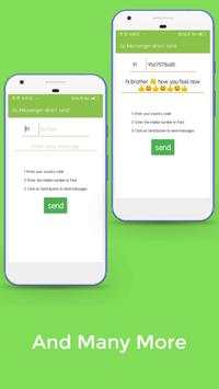 Go Messenger - direct send screenshot 5