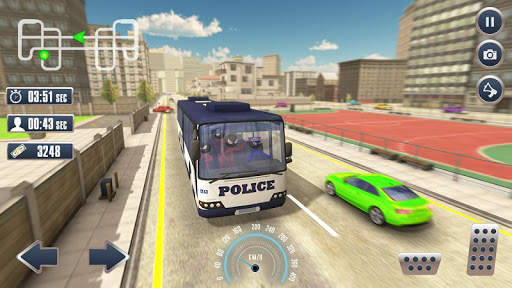 Prison Stickman Transport Police Van screenshot 1