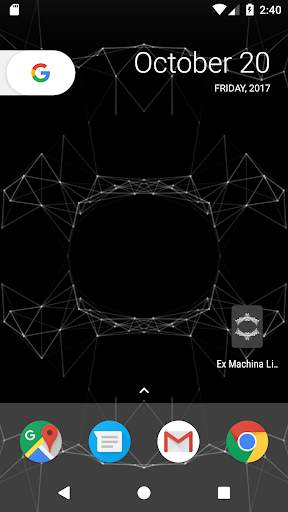 Ex Machina Live Wallpaper screenshot 2