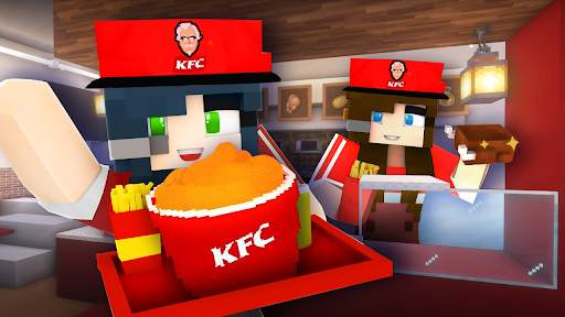 KF - Chicken Restaurant for Minecraft screenshot 2