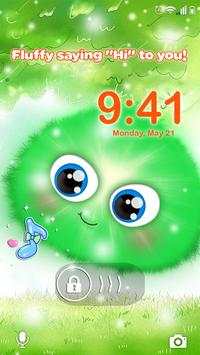 Layar Kunci Fluffy 😍 Bola Berbulu Pengunci Layar screenshot 2