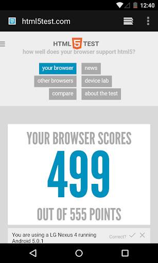 Android System WebView Beta screenshot 1