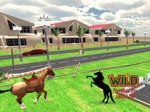Wild Pony Horse Run Simulator screenshot 8