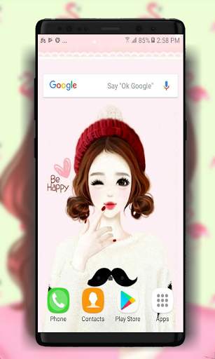 Cute Laura Wallpaper screenshot 8