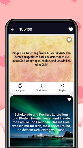 Meldungen, Wünsche & Grüße screenshot 2