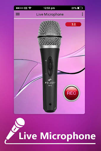 Live Microphone & Announcement Mic screenshot 1