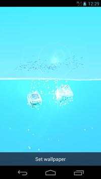 Ice and Water Live wallpaper 1 تصوير الشاشة