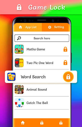 Game Lock screenshot 1